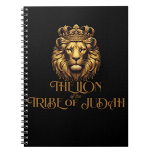 "The Lion of the Tribe of Judah" Christian Notebook
