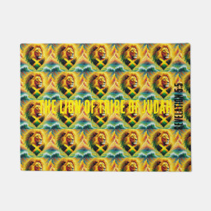The lion of tribe of Judah T-Shirt Doormat