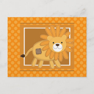 the lion postcard