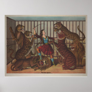 The Lion Queen Poster