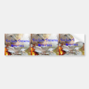 The Lion Triumphs Bumper Sticker