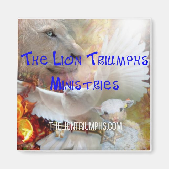 The Lion Triumphs Magnets (Front)
