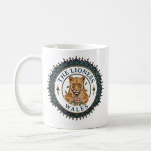 The Lioness. Wales Coffee Mug