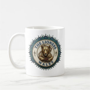 The Lioness. Wales Coffee Mug