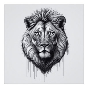 The Lion's Essence Photo Print
