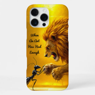 The Lion's Tiny Nemesis iPhone 16 Pro Max Case