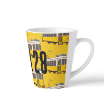 The Lisbon Tram 28 Latte Mug