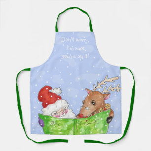 "The List" Xmas Apron