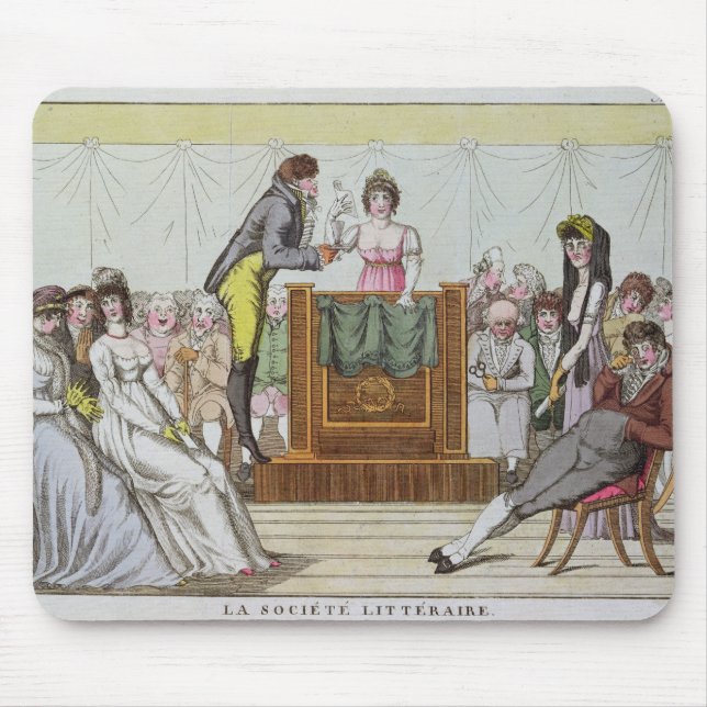 The Literary Society Mouse Mat (Front)
