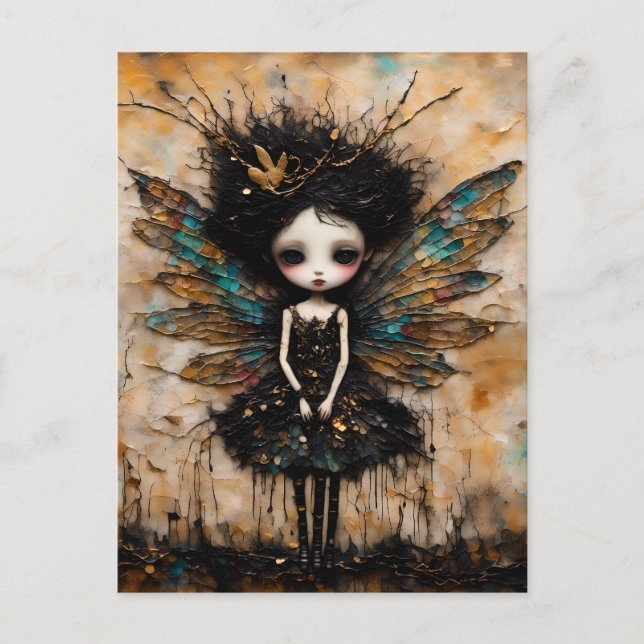 The Little Adorable Fairy With Three Legs Postcard (Front)