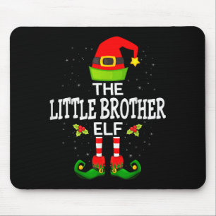 The Little Brother Elf Christmas Family Matching P Mouse Mat