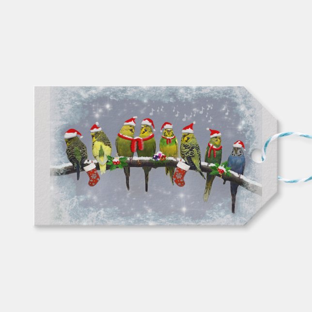 The Little Carollers Gift Tags (Front (Horizontal))