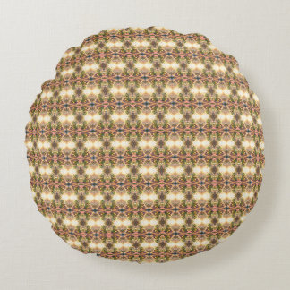 The little caterpillar on its magical journey 🐛✨5 round cushion