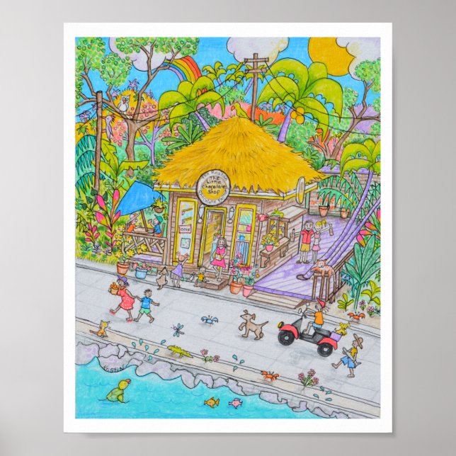 The Little Chocolate Factory Poster (Front)