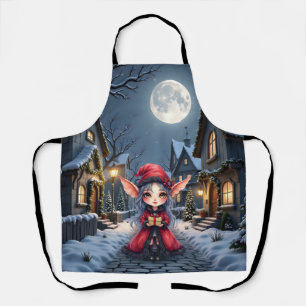 The Little Christmas Messenger. Apron