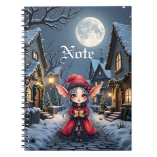 The Little Christmas Messenger. Notebook