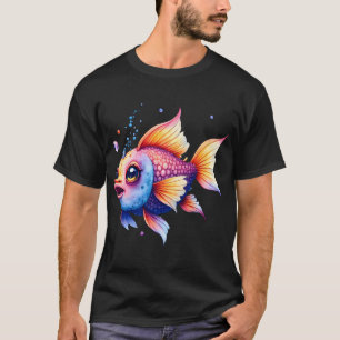 The Little Dream Swimmer – A Whimsical Fantasy S T-Shirt