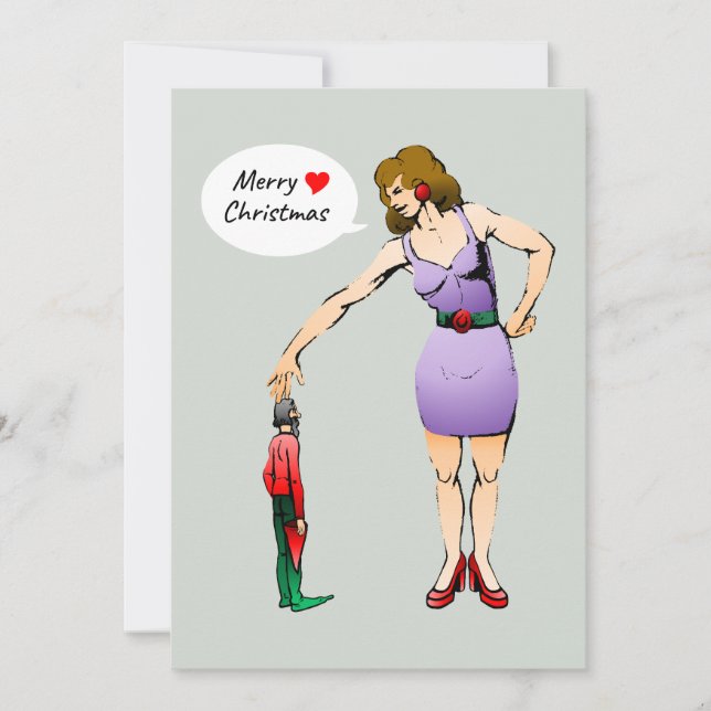 The Little Elf Christmas Card (Front)