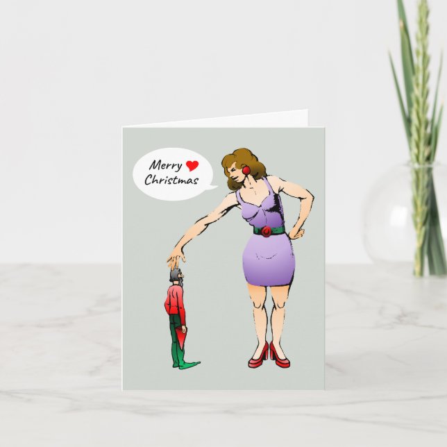 The Little Elf Christmas Card (Front)