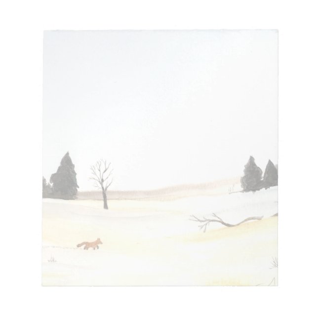 The Little Fox Notepad (Front)