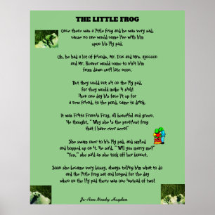 THE LITTLE FROG POSTER