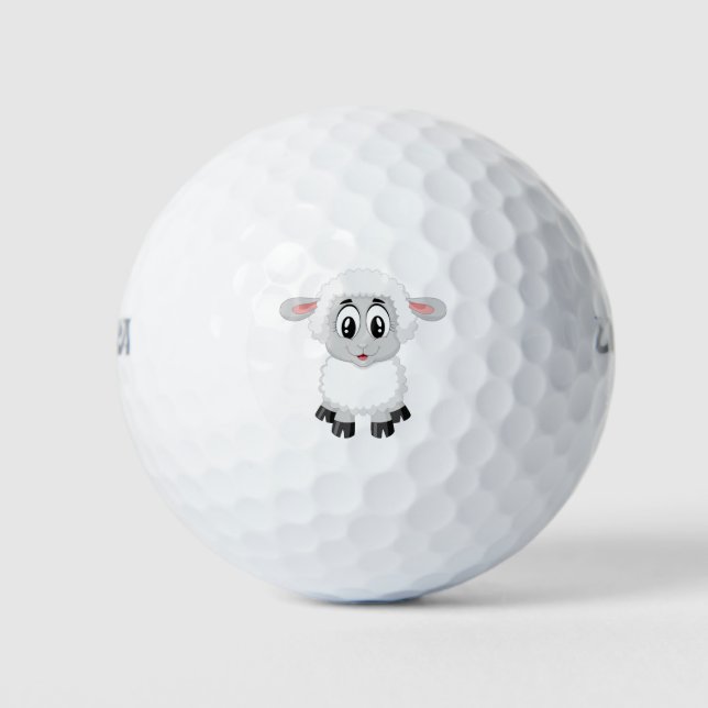 The little lamb golf balls (Front)