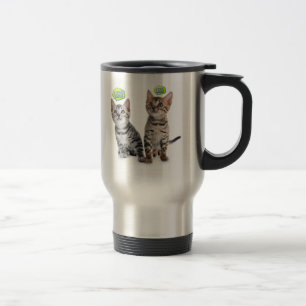 The little lovely Like kitten Travel Mug