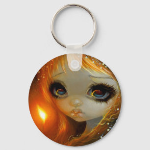 "The Little Match Girl" Keychain