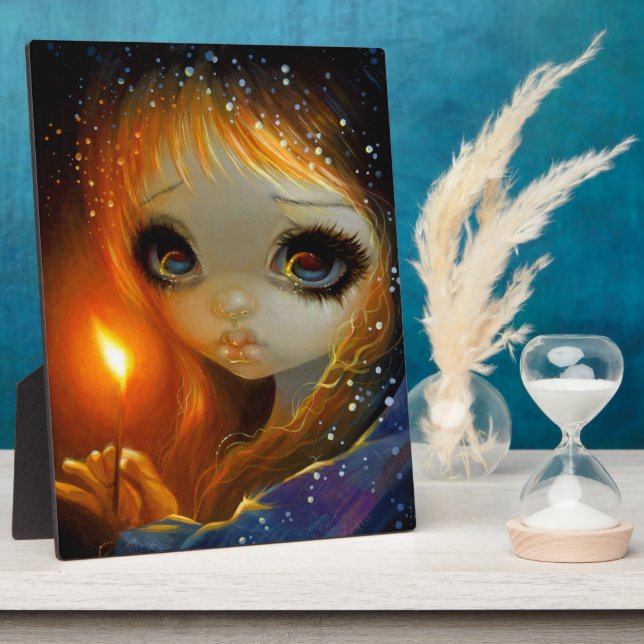 "The Little Match Girl" Plaque (Side)