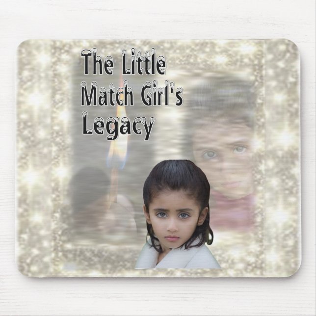 The Little Match Girl's Legacy Cover Art  Mouse Mat (Front)