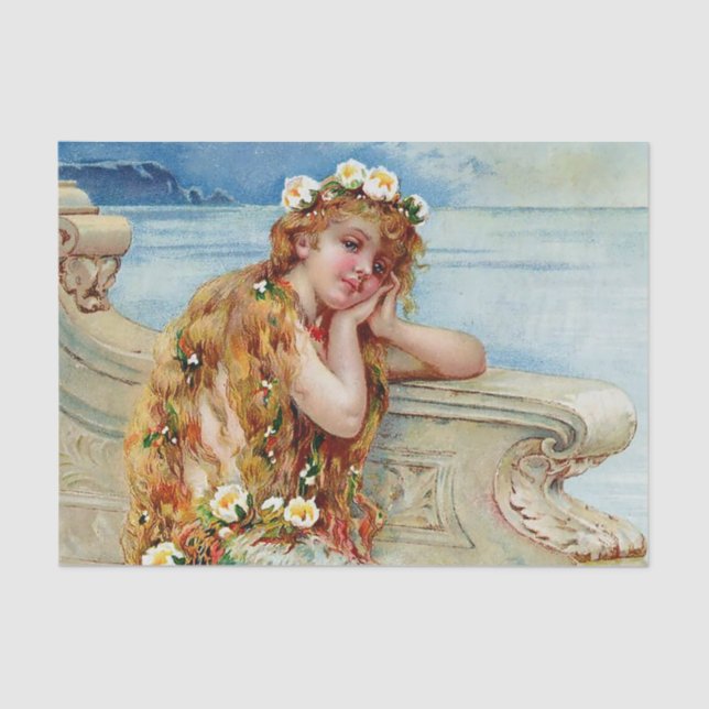 “The Little Mermaid” by E S Hardy Tissue Paper (Front)