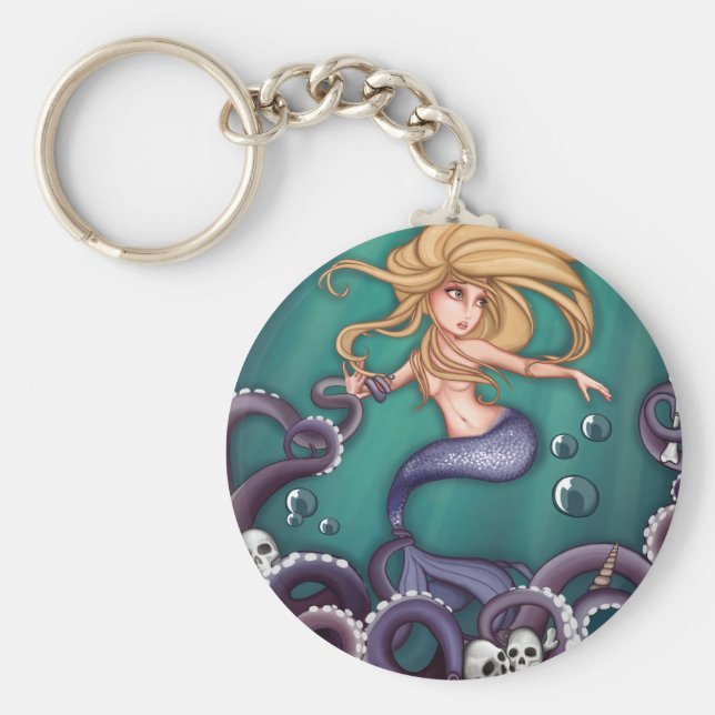 The little Mermaid Key Ring (Front)