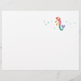 The Little Mermaid Letterhead