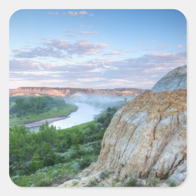 The Little Missouri River at the Little Square Sticker (Front)