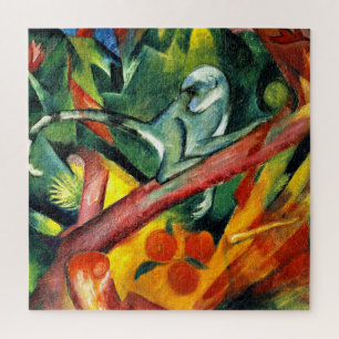 The Little Monkey by Franz Marc Jigsaw Puzzle
