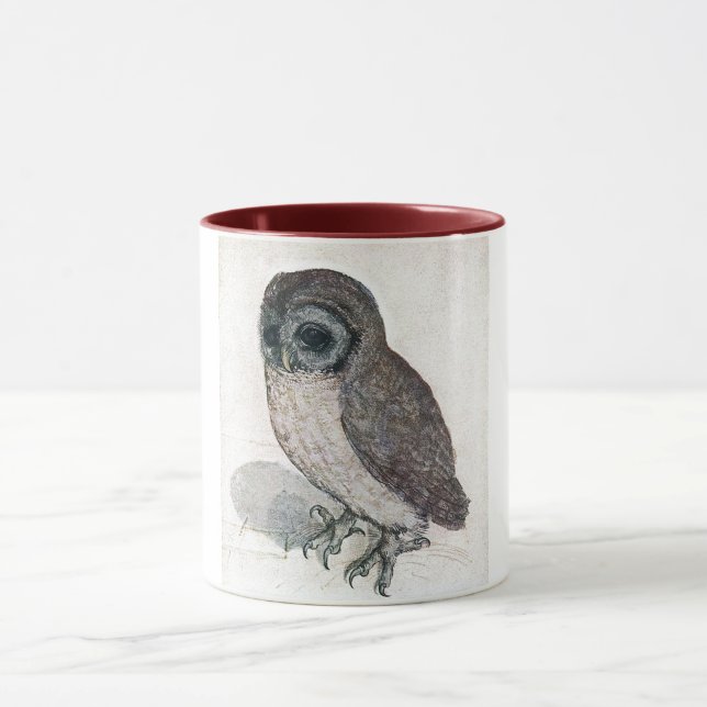 The Little Owl, Albrecht Durer Mug (Center)