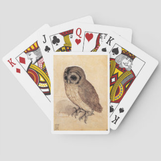 The Little Owl  by Albrecht Durer 1506  public dom Playing Cards