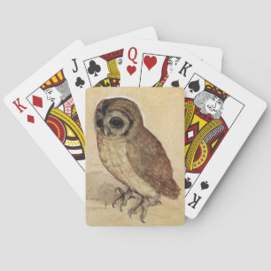The Little Owl (by Albrecht Durer) Playing Cards