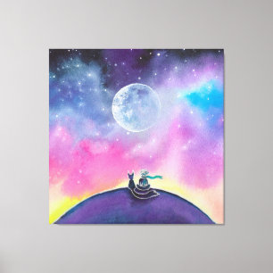 The little prince  canvas print