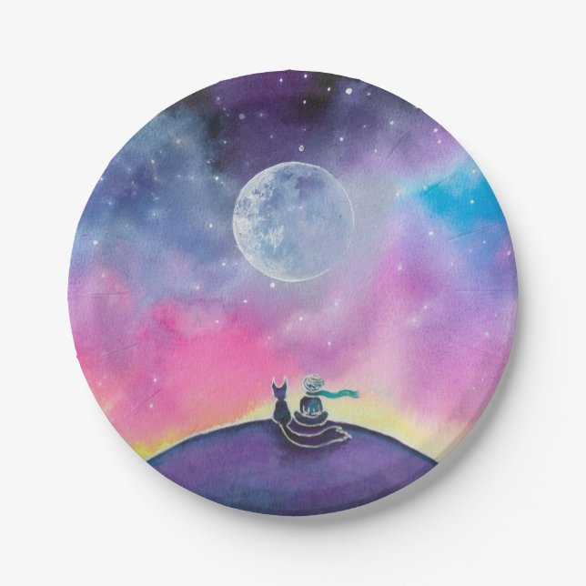 The little prince plates (Front)