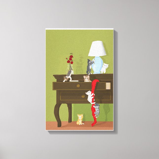 The little rascals canvas print (Front)