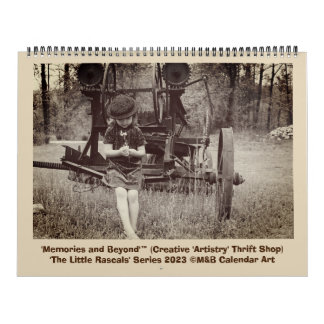 'The Little Rascals' ©M&B Artwork 2024 Calendar