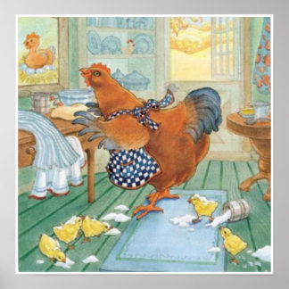 The Little Red Hen Poster
