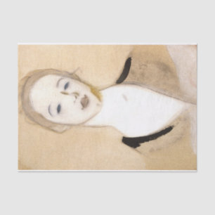 The Little Servant, Helene Schjerfbeck Tissue Paper