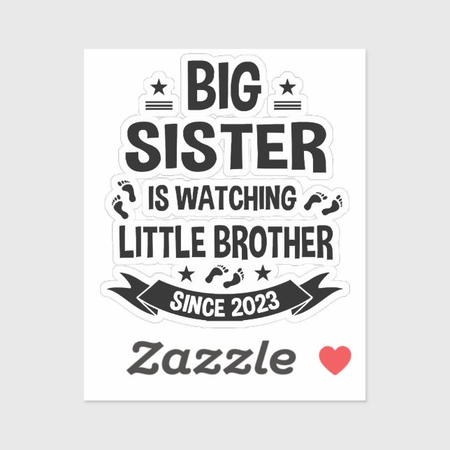 The little sister takes care of the big brother in (Sheet)