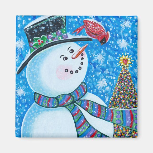 The Little Snowman Magnet (Front)