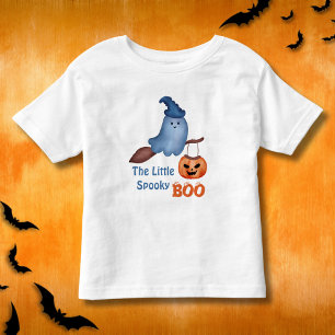 The Little Spooky Boo Halloween Family Matching Toddler T-Shirt