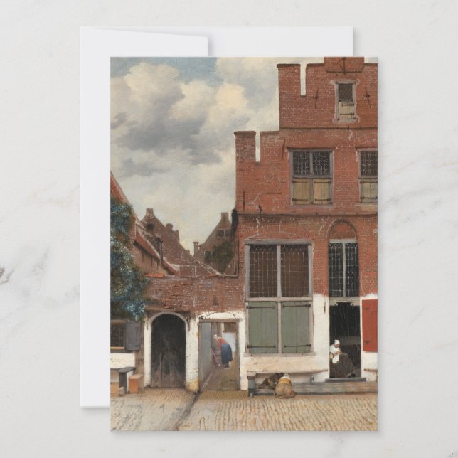The Little Street by Johannes Vermeer (Front)