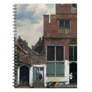 The Little Street by Johannes Vermeer Notebook