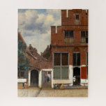 The Little Street, View of Houses in Delft Jigsaw Puzzle<br><div class="desc">Johannes Vermeer - The Little Street, View of Houses in Delft, Het Straatje, 1658-1659. Johannes Vermeer (1632-1675) was a Dutch Baroque Period painter who specialised in domestic interior scenes of middle-class life. He is considered one of the greatest painters of the Dutch Golden Age along with Rembrandt. The painting, showing...</div>